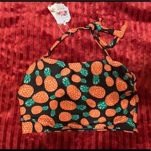 Pineapple Bikini Top